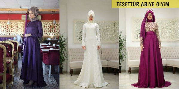 tesettür abiye modelleri