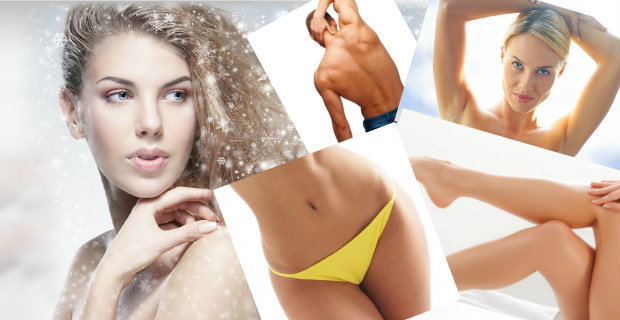 Epilasyon vucudun handi bölgelerine uygulanır