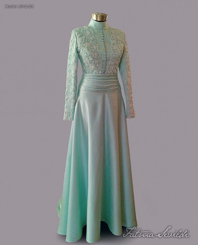 fatma-sevildi-yeşil-abiye