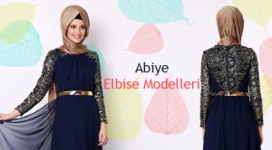 Tesettür Abiye Elbise Modelleri